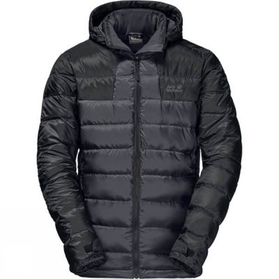 Jack Wolfskin Greenland - Férfi Dzseki - Fekete (Magyarország XZF073684)